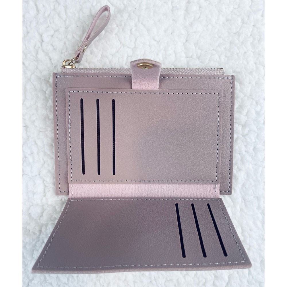 (NWOT) SOUTHLAND & KANGAROO • Dusty Lavender Vegan Leather Mini Wallet - Picture 9 of 10
